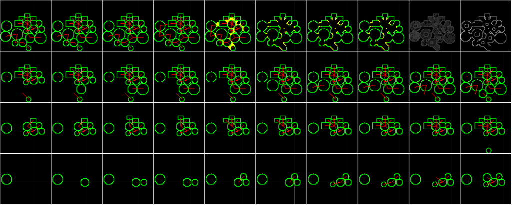 Procedural Space Zoo Generation: Generation Steps - Large