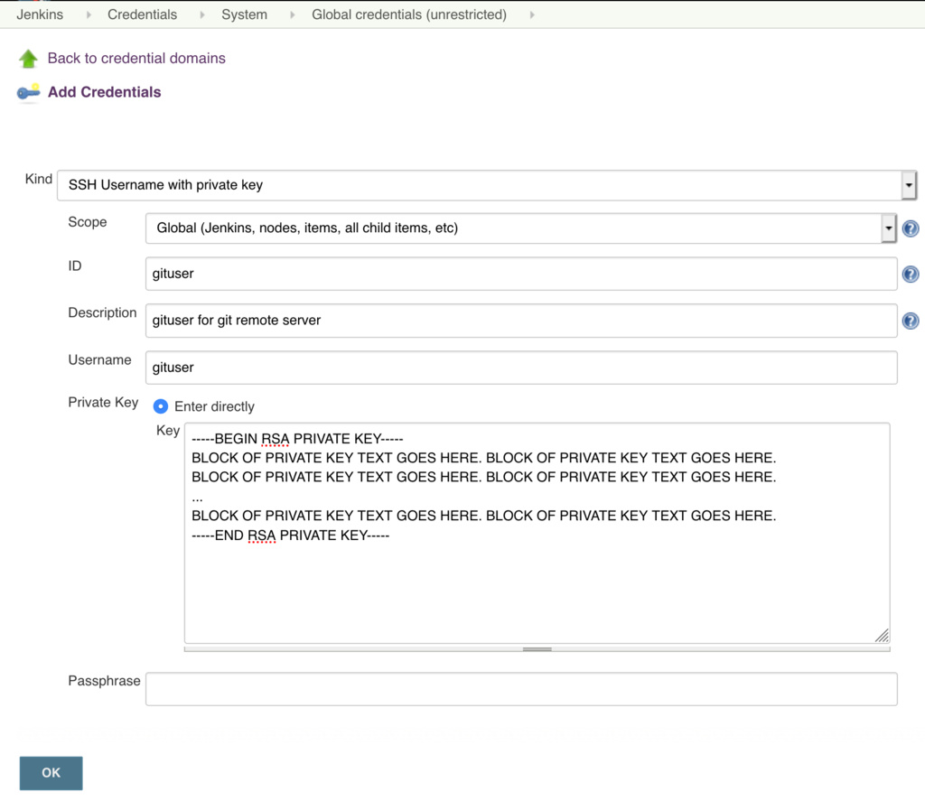 Jenkins Git Auth